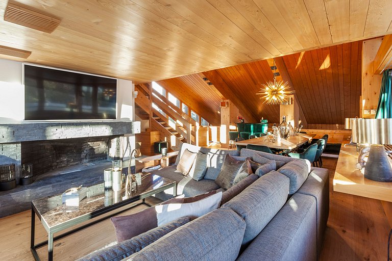 Alp008 - Lujoso chalet de esquí suizo, cerca de St. Moritz