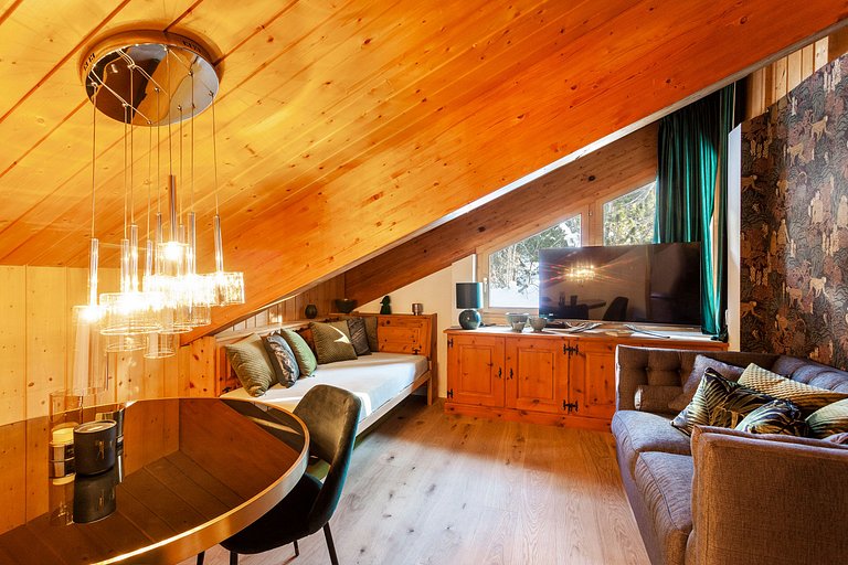 Alp008 - Luxueux chalet de ski, près de Saint-Moritz