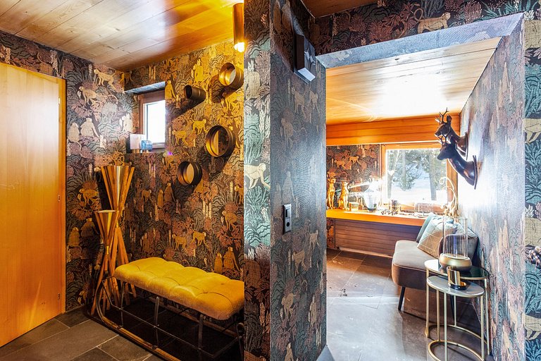 Alp008 - Luxueux chalet de ski, près de Saint-Moritz