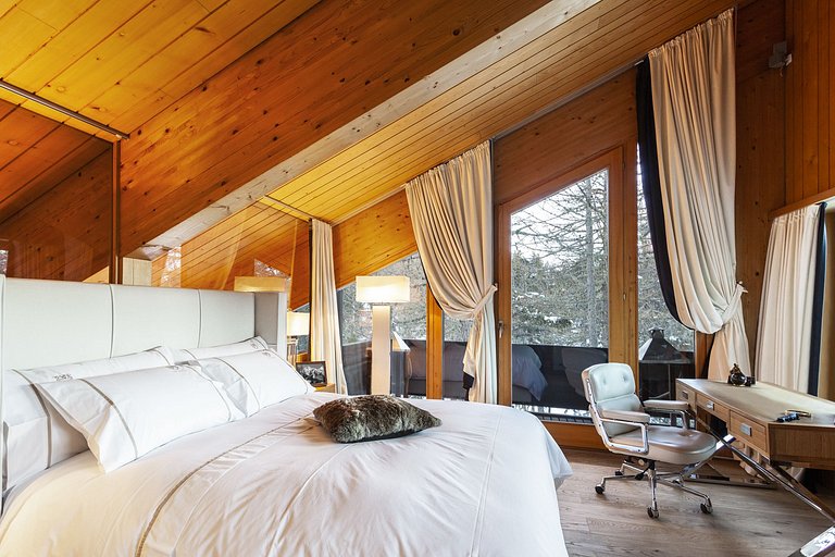 Alp008 - Luxueux chalet de ski, près de Saint-Moritz