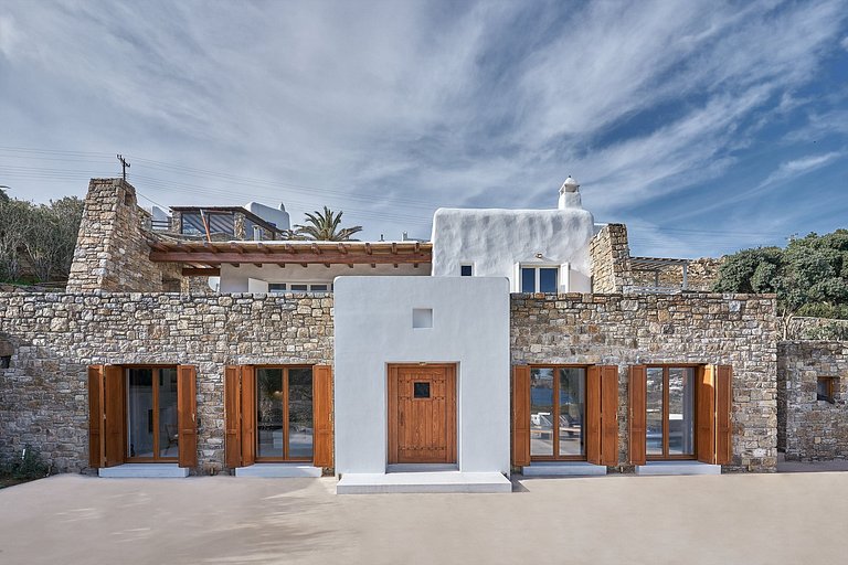 Cyc052 - Villa by the Panormos Bay, Mykonos