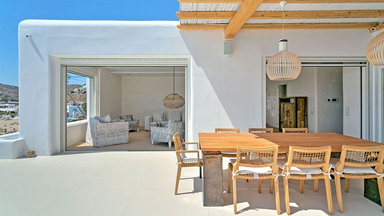 Cyc058 - Villa au-dessus de Platis Gialos, Mykonos