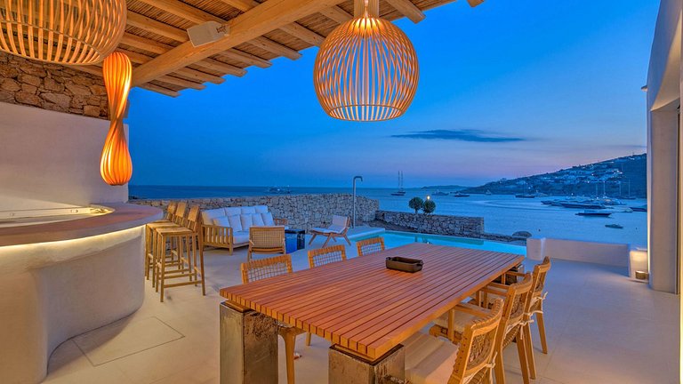 Cyc058 - Villa au-dessus de Platis Gialos, Mykonos