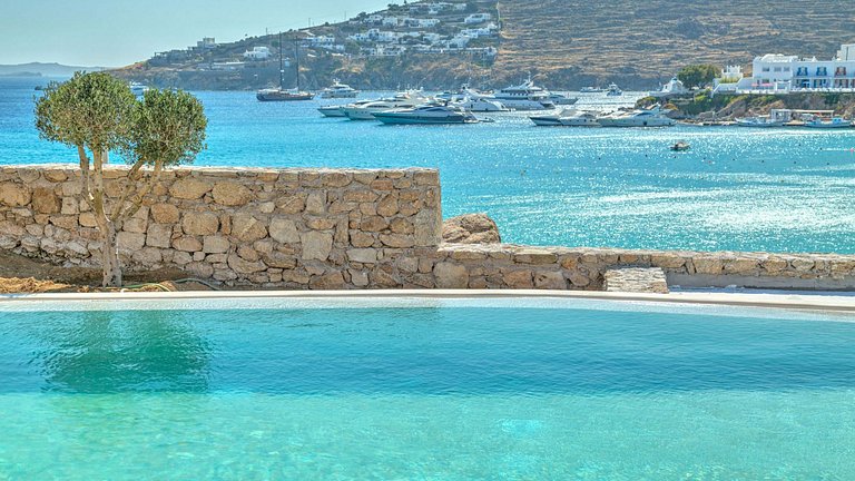 Cyc058 - Villa acima de Platis Gialos, Mykonos