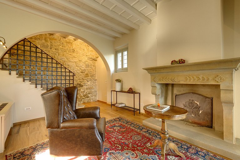 Tus010 - Splendide domaine toscan, surplombant Florence