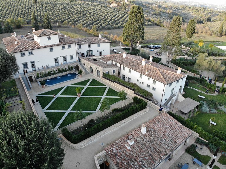 Tus010 - Splendide domaine toscan, surplombant Florence