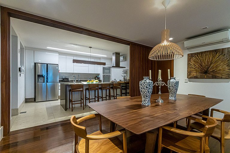 Rio057 - Fantástica casa con piscina en Jardim Botânico