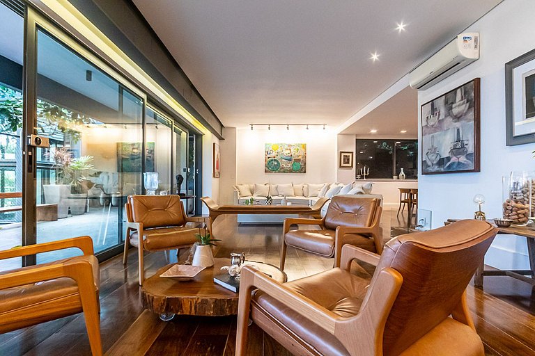 Rio057 - Fantástica casa con piscina en Jardim Botânico