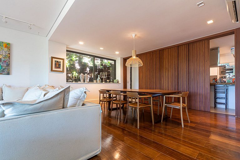 Rio057 - Fantástica villa com piscina no Jardim Botânico