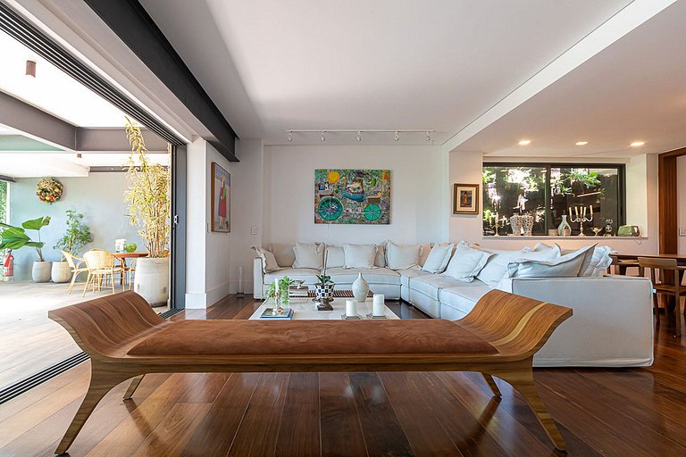 Rio057 - Fantástica casa con piscina en Jardim Botânico