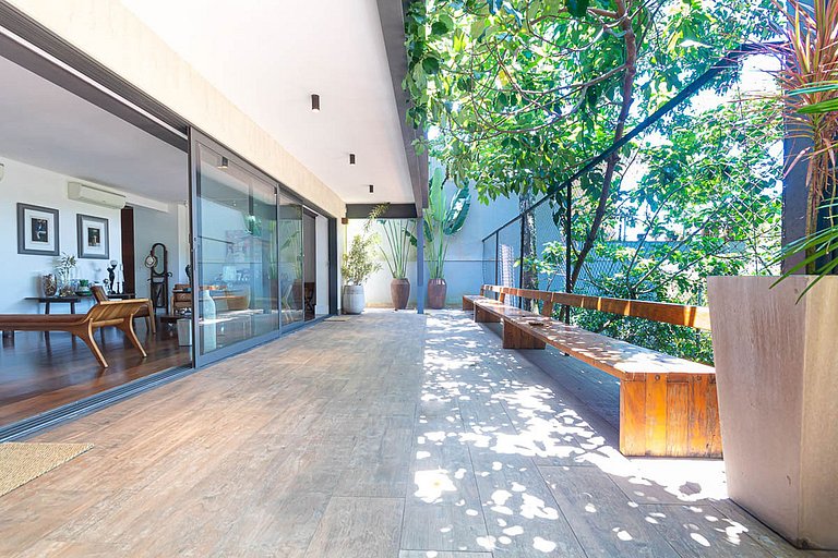 Rio057 - Fantástica casa con piscina en Jardim Botânico