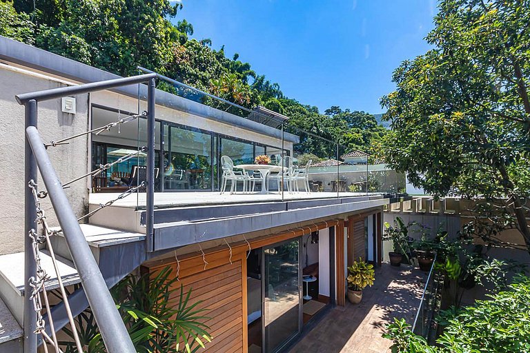 Rio057 - Fantástica casa con piscina en Jardim Botânico