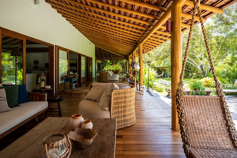 Bah007 - Charming beachfront villa in Itapororoca
