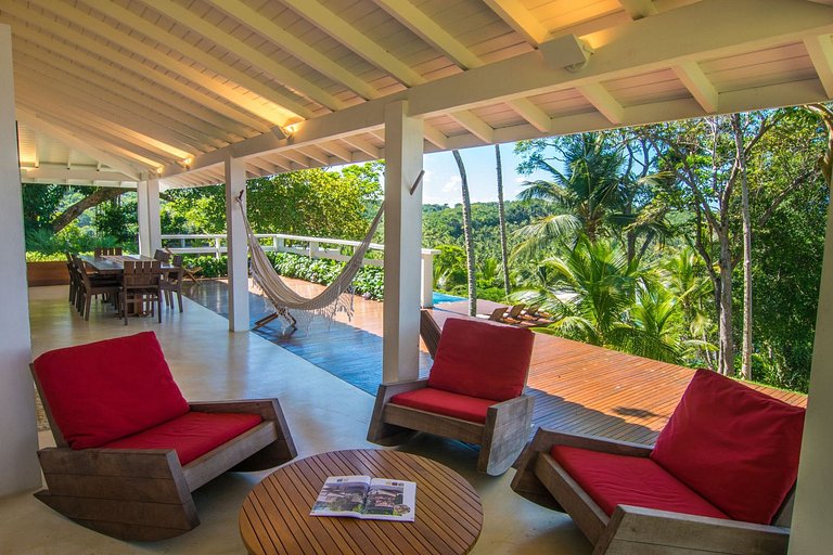Bah150 - Beach house with amazing view in Itacaré