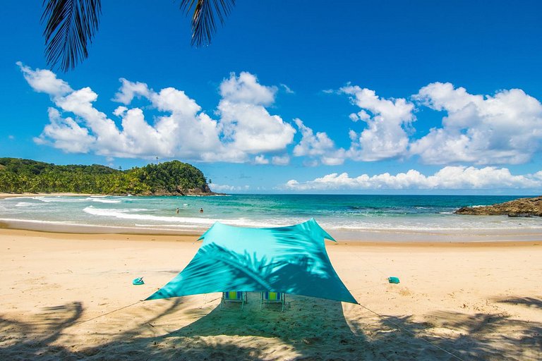 Bah150 - Praia paradisiaca e linda vista em Itacaré