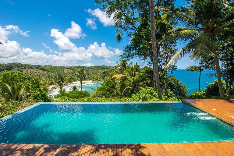 Bah150 - Villa de plage et vue incroyable Itacaré