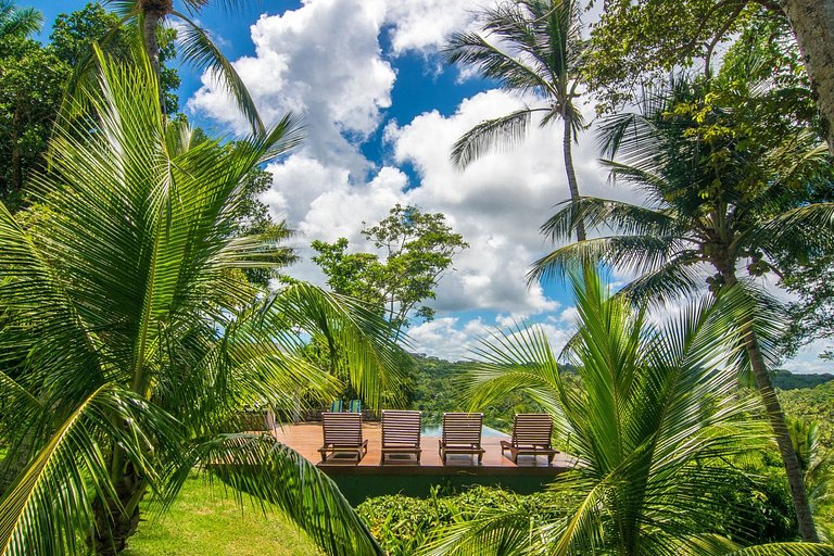 Bah150 - Beach house with amazing view in Itacaré