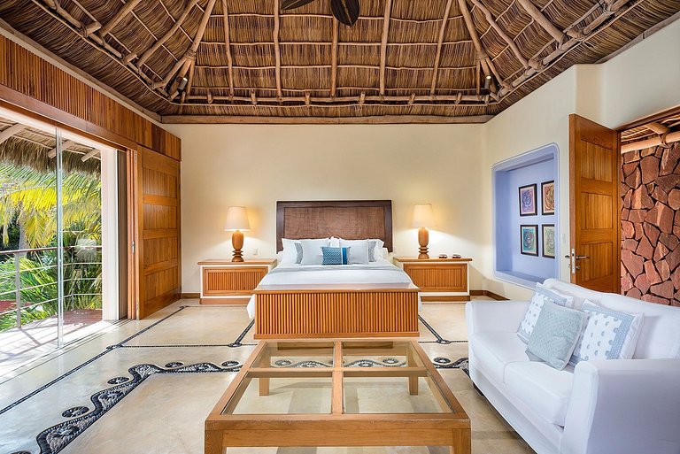 Ptm007 - Hermosa villa frente al mar en Punta Mita