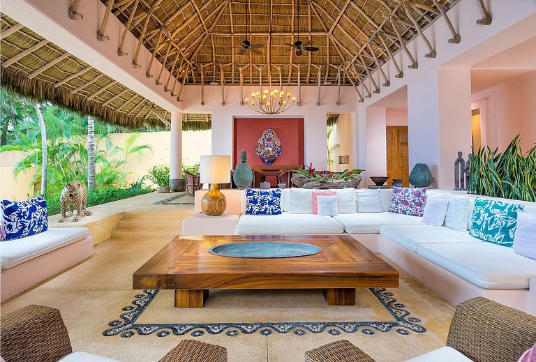 Ptm007 - Hermosa villa frente al mar en Punta Mita