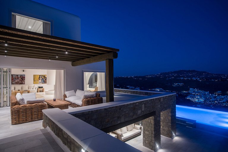 Cyc094 - Villa Moderna em Mykonos