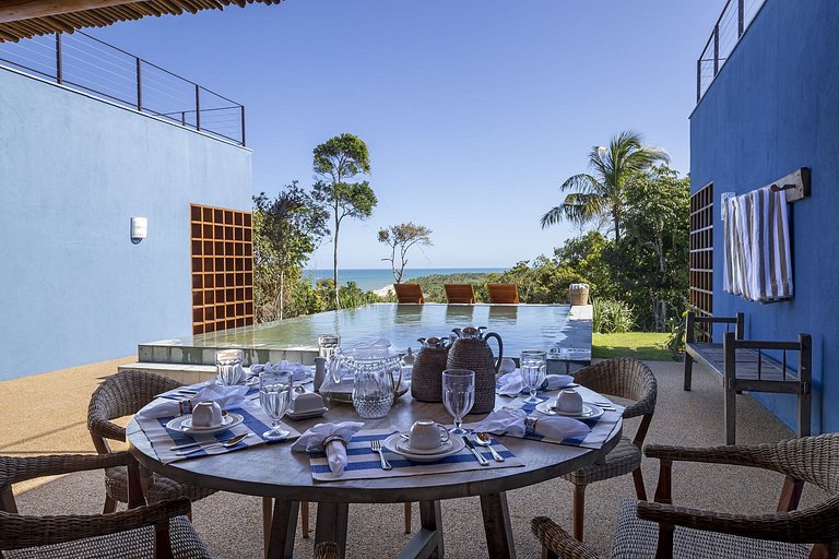 Bah014 - Superbe villa avec piscine et vue mer à Trancoso