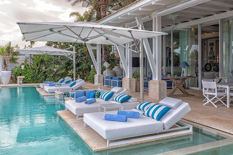 Can002 - Villa privée en bord de mer à Cancun