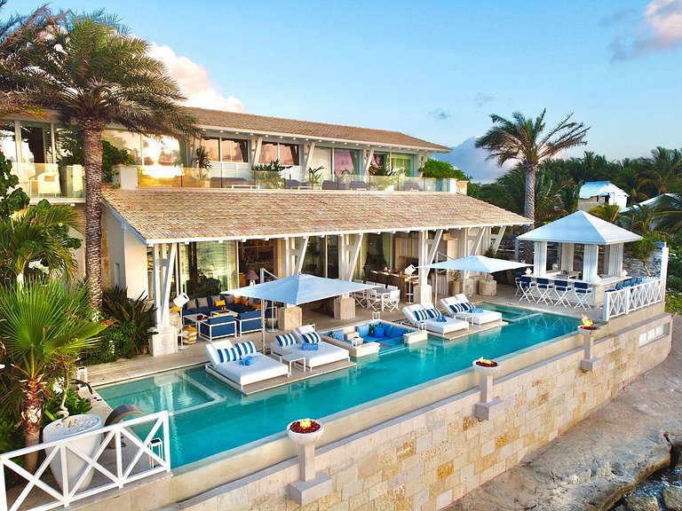 Can002 - Villa privée en bord de mer à Cancun