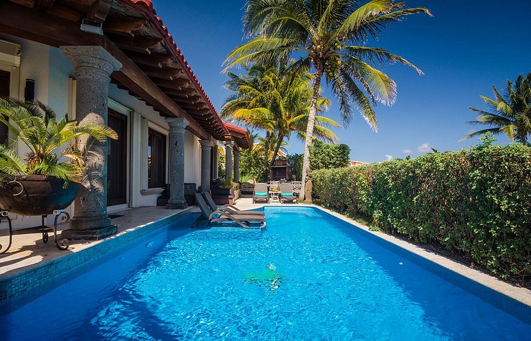 Pcr008 - Casa colonial junto al mar en Playa del Carmen