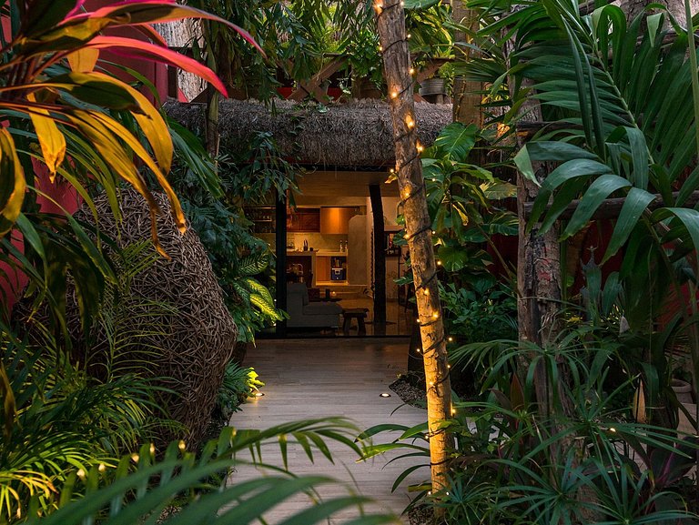 Tul037 - Splendid 3 bedroom bungalow with pool in Tulum