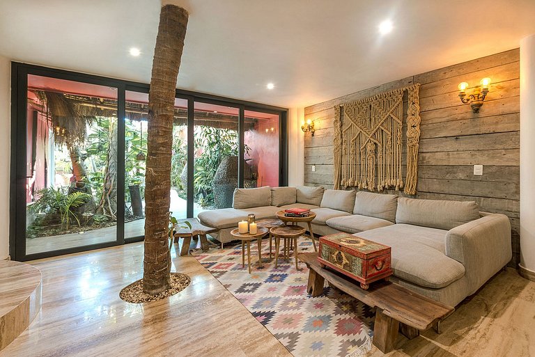 Tul037 - Splendid 3 bedroom bungalow with pool in Tulum