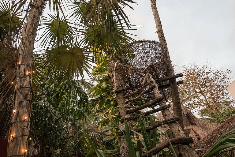 Tul037 - Esplêndido bangalô de 3 suítes com piscina em Tulum