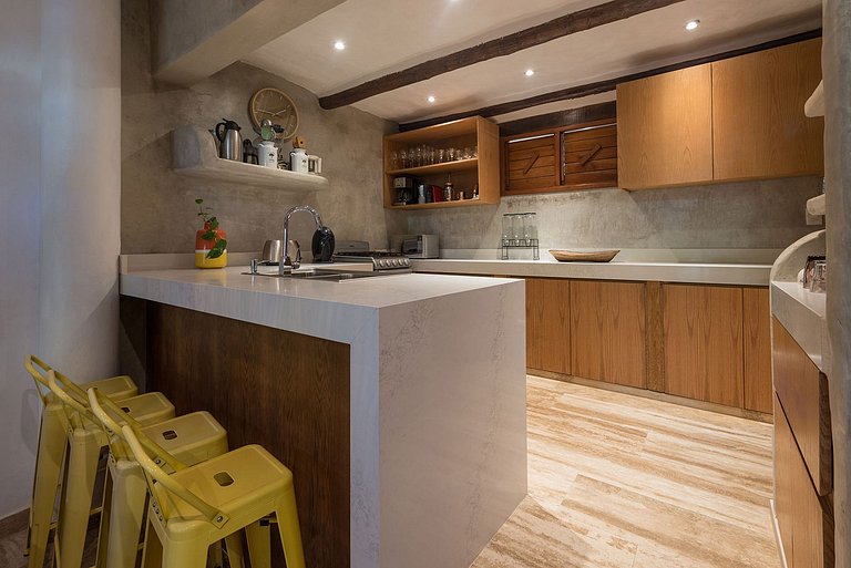 Tul037 - Splendid 3 bedroom bungalow with pool in Tulum