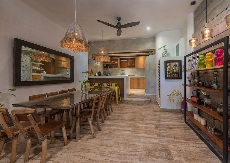 Tul037 - Splendid 3 bedroom bungalow with pool in Tulum