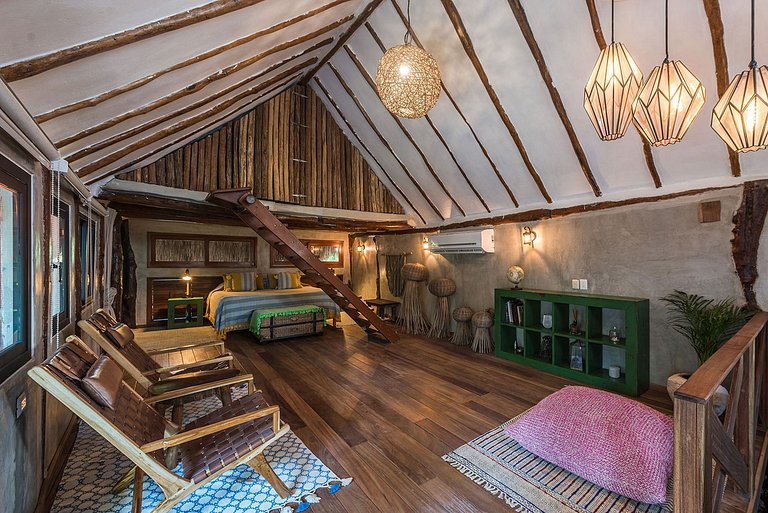 Tul037 - Superbe bungalow de 3 chambres avec piscine à Tulum