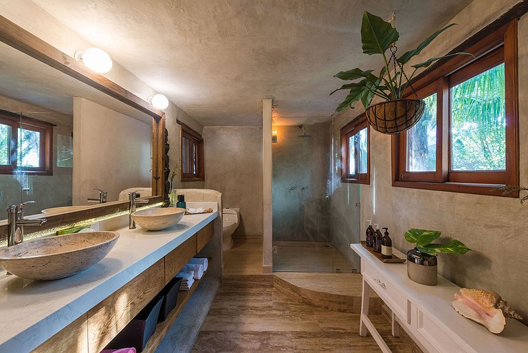 Tul037 - Splendid 3 bedroom bungalow with pool in Tulum