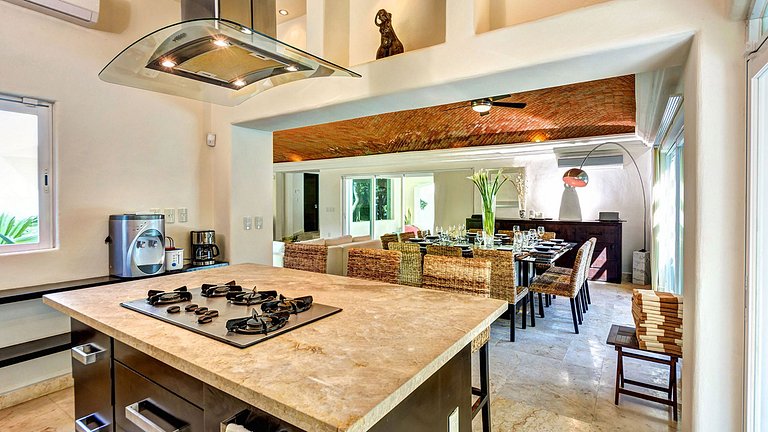 Pcr010 - Spectacular tropical house with pool in Playa del C