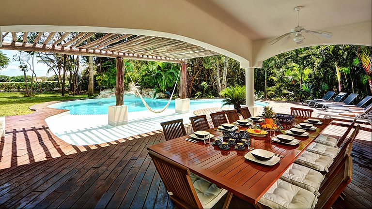 Pcr010 - Spectacular tropical house with pool in Playa del C