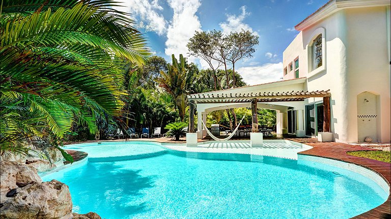 Pcr010 - Spectacular tropical house with pool in Playa del C