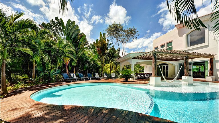 Pcr010 - Spectacular tropical house with pool in Playa del C
