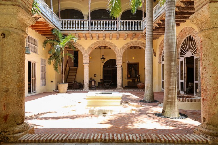 Car053 -Casa impressionante no Centro Histórico de Cartagena