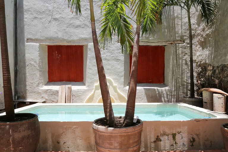 Car053 -Casa impressionante no Centro Histórico de Cartagena