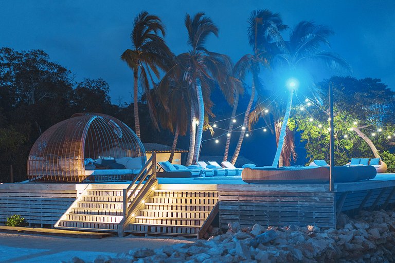 Car009 - Magnífica casa ecológica en la isla de Tintipán