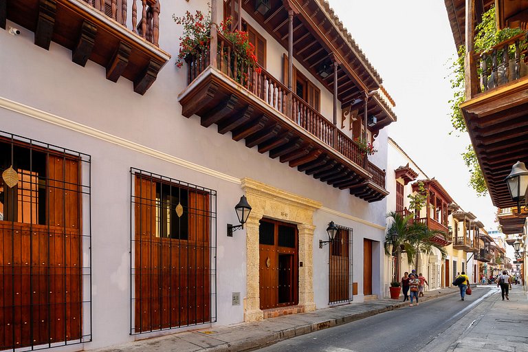 Car011 - Magnífica casa colonial con piscina en Cartagena