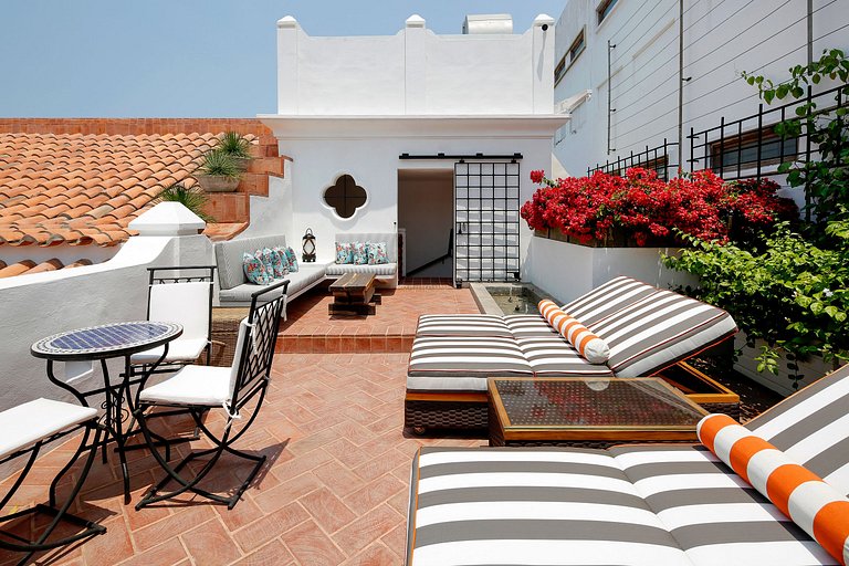 Car011 - Magnífica casa colonial con piscina en Cartagena