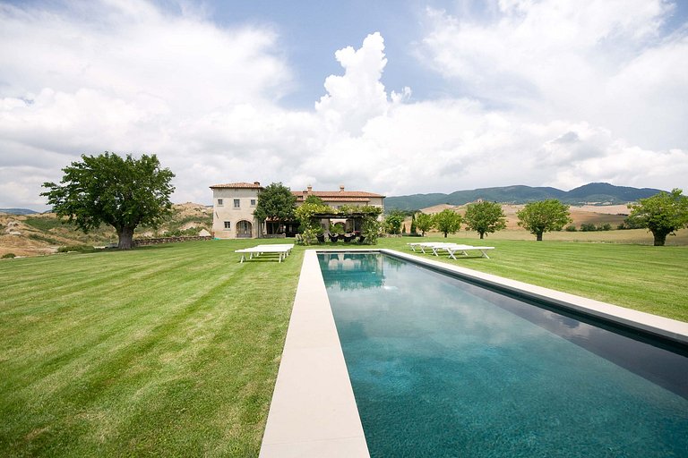 Tus003 - Villa cercada por colinas, Toscana