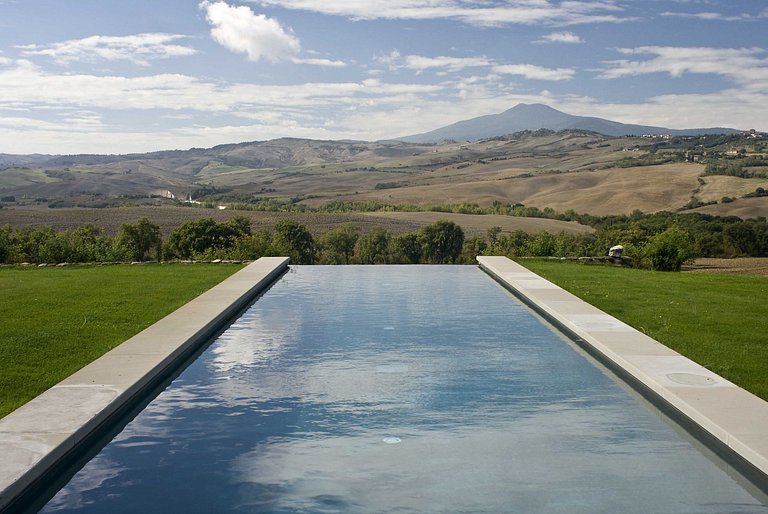 Tus003 - Villa cercada por colinas, Toscana