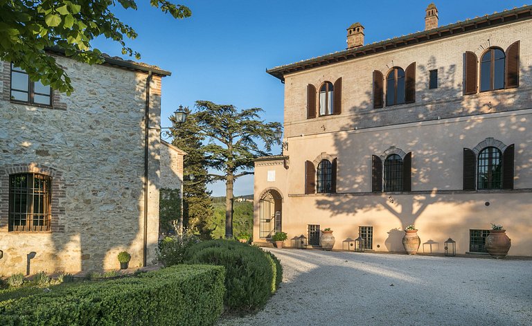 Tus004 - Villa on top of a hill, Tuscany