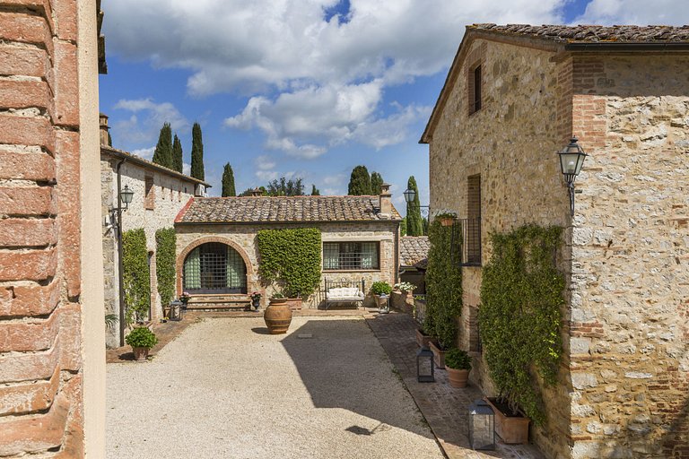 Tus004 - Villa no topo de uma colina, Toscana