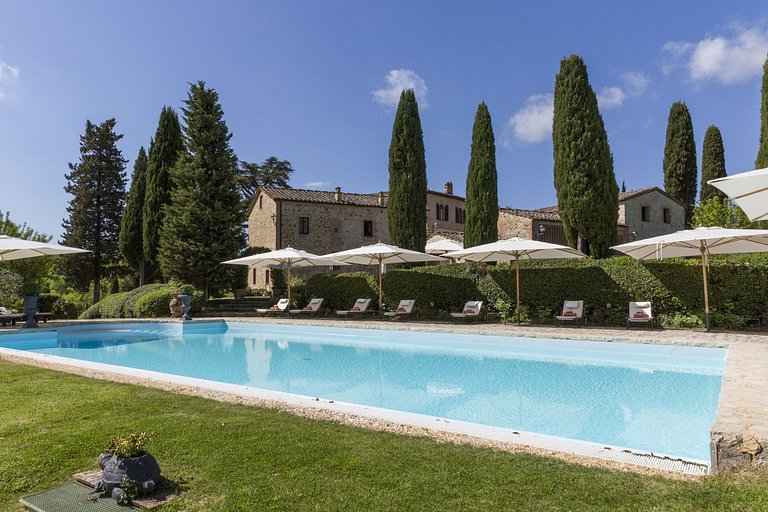 Tus004 - Villa on top of a hill, Tuscany