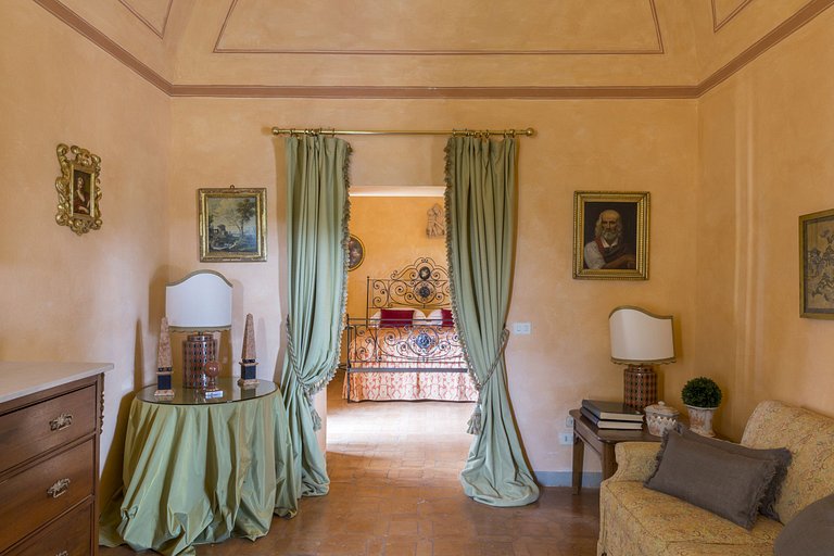 Tus004 - Villa au sommet d'une colline, Toscane